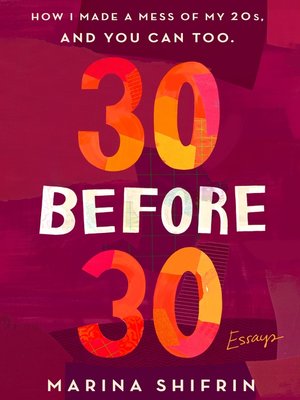 cover image of 30 Before 30